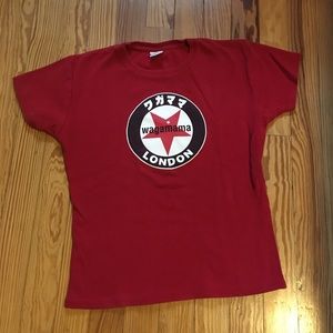 Adorable cotton Wagamama LONDON women’s T-shirt